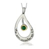 Kabbalah Pendant with Precious Stone by HaAri | Necklaces by HaAri