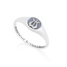 Sterling Silver Ring %96 Carved Image of King Davids... | Jewish Rings