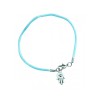 Kabbalah Cord Bracelet with Hamsa Charm Lig... | Bracelets - up to $10