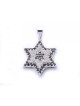 Gold Filled Star of David Pendant Black W... | Jewish Gift from Israel
