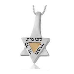 Nishmat 5 Metals Necklace by HaAri Jewelry | Necklaces by HaAri