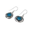 Michal Kirat Framed Roman Glass Earrings Set... | Roman Glass Earrings