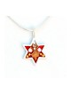 Star of David Necklace in Red by Ester... | Necklaces by Esther Shahaf