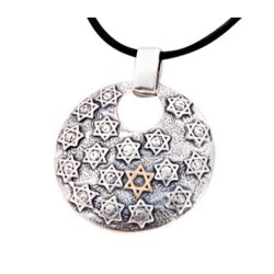 Star of David Silver Pendant by Golan Studio | Jewish Pendant