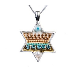Star of David Pendant by Ester Shahaf | Necklaces by Esther Shahaf