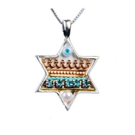 Star of David Pendant by Ester Shahaf | Necklaces by Esther Shahaf