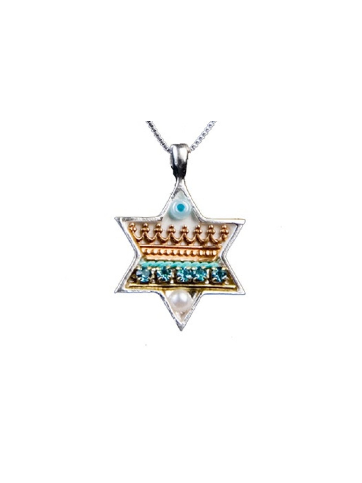 Star of David Pendant by Ester Shahaf | Necklaces by Esther Shahaf