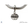 Sterling Silver Ahava Love Charm | Judaica Charms