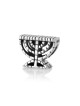 Sterling Temple Menorah Charm | Judaica Charms