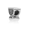 Sterling Temple Menorah Charm | Judaica Charms