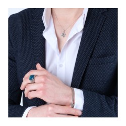 Sterling Temple Menorah Charm | Judaica Charms