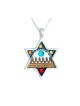 Star of David Necklace Against the Evi... | Necklaces by Esther Shahaf