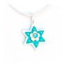 Silver Star of David Necklace in Light... | Necklaces by Esther Shahaf