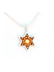 Star of David Necklace with Gold Accen... | Necklaces by Esther Shahaf