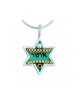 Silver Star of David Necklace Hebrew H... | Necklaces by Esther Shahaf