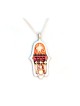 Bracha Hamsa Necklace by Ester Shahaf | Hamsa Necklace