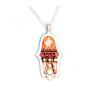 Bracha Hamsa Necklace by Ester Shahaf | Hamsa Necklace