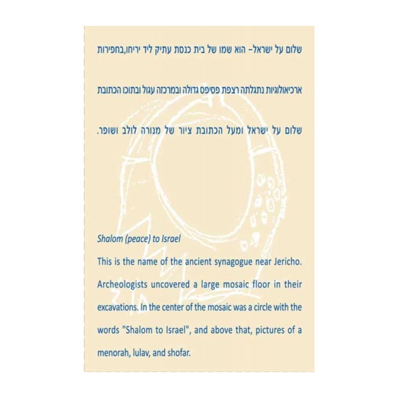 Shraga Landesman Shalom and Menorah Pomegranate Ne... | Jewish Pendant