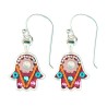 Ethnic Hamsa Earrings by Ester Shahaf | Earrings
