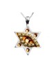 Star of David Pendant Against the Evil... | Necklaces by Esther Shahaf