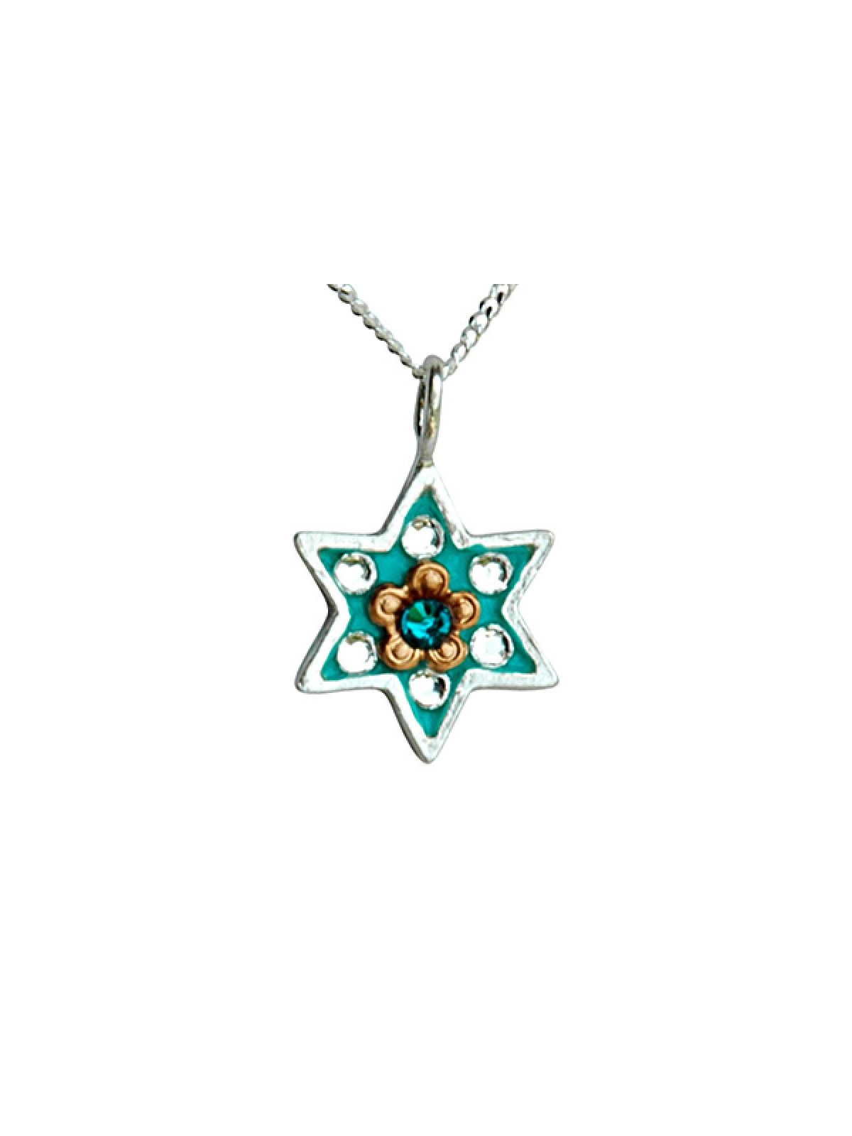 Star of David pendant by Ester Shahaf | Necklaces by Esther Shahaf