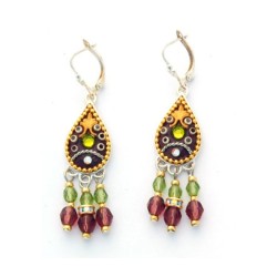 Boucles d'oreilles ethniques orientales Ester Shahaf | Boucles d'oreilles par Esther Shahaf