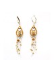 Delicate Oriental Earrings by Ester Shahaf | Earrings by Esther Shahaf