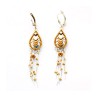 Delicate Oriental Earrings by Ester Shahaf | Earrings by Esther Shahaf