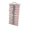 Good Luck Red Cord Bracelets with Disc of Silver H... | Bracelet Packs