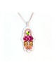 Spring Design Hamsa Necklace by Ester Shahaf | Hamsa Necklace