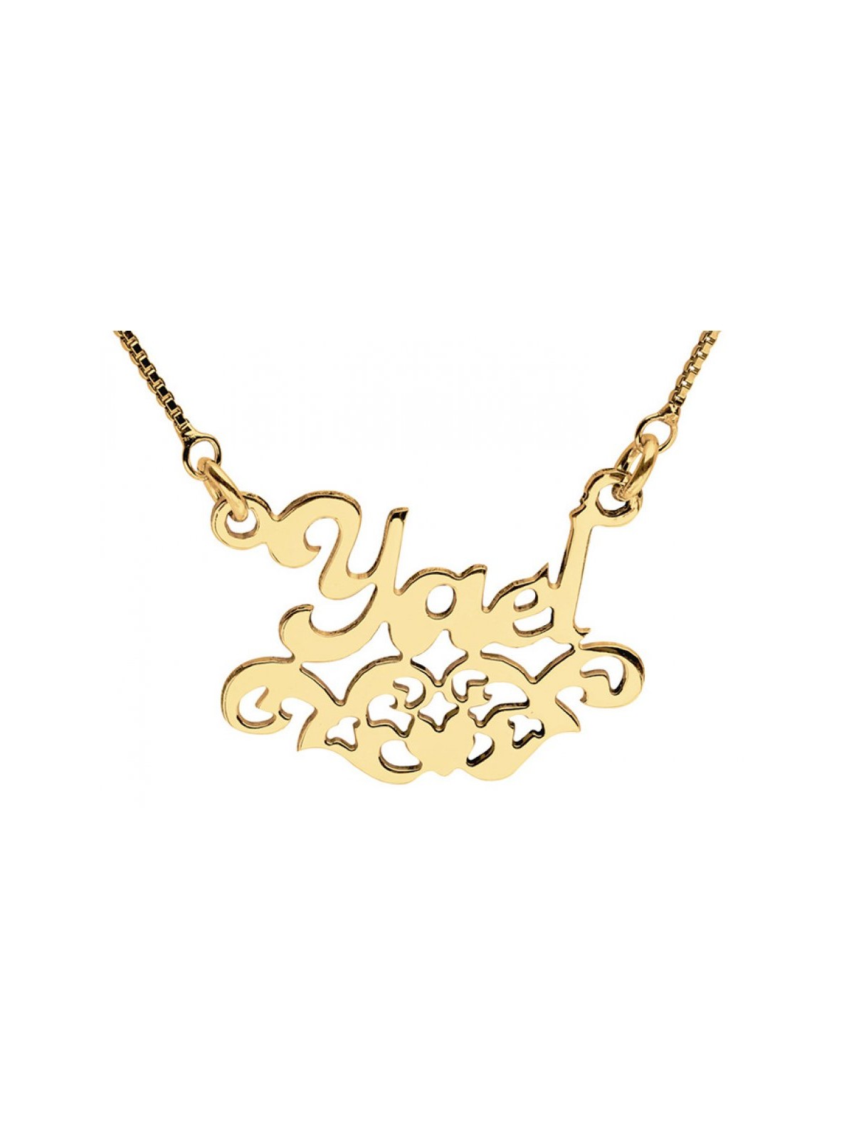 Gold Filled Decorative Personalized Necklace | Personalized Jewelry