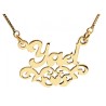 Gold Filled Decorative Personalized Necklace | Personalized Jewelry