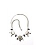 Amaro Collier fait main Pierres noires et blanches... | Colliers Amaro