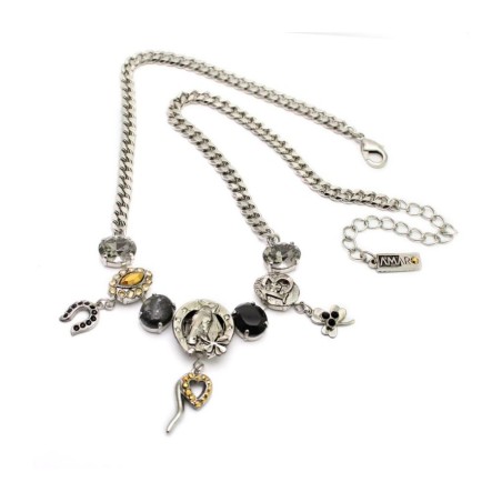 Amaro Handmade Necklace Lucky Charm Pendants F... | Necklaces by Amaro