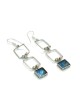 Michal Kirat Roman Glass Dangle Earrings wit... | Roman Glass Earrings