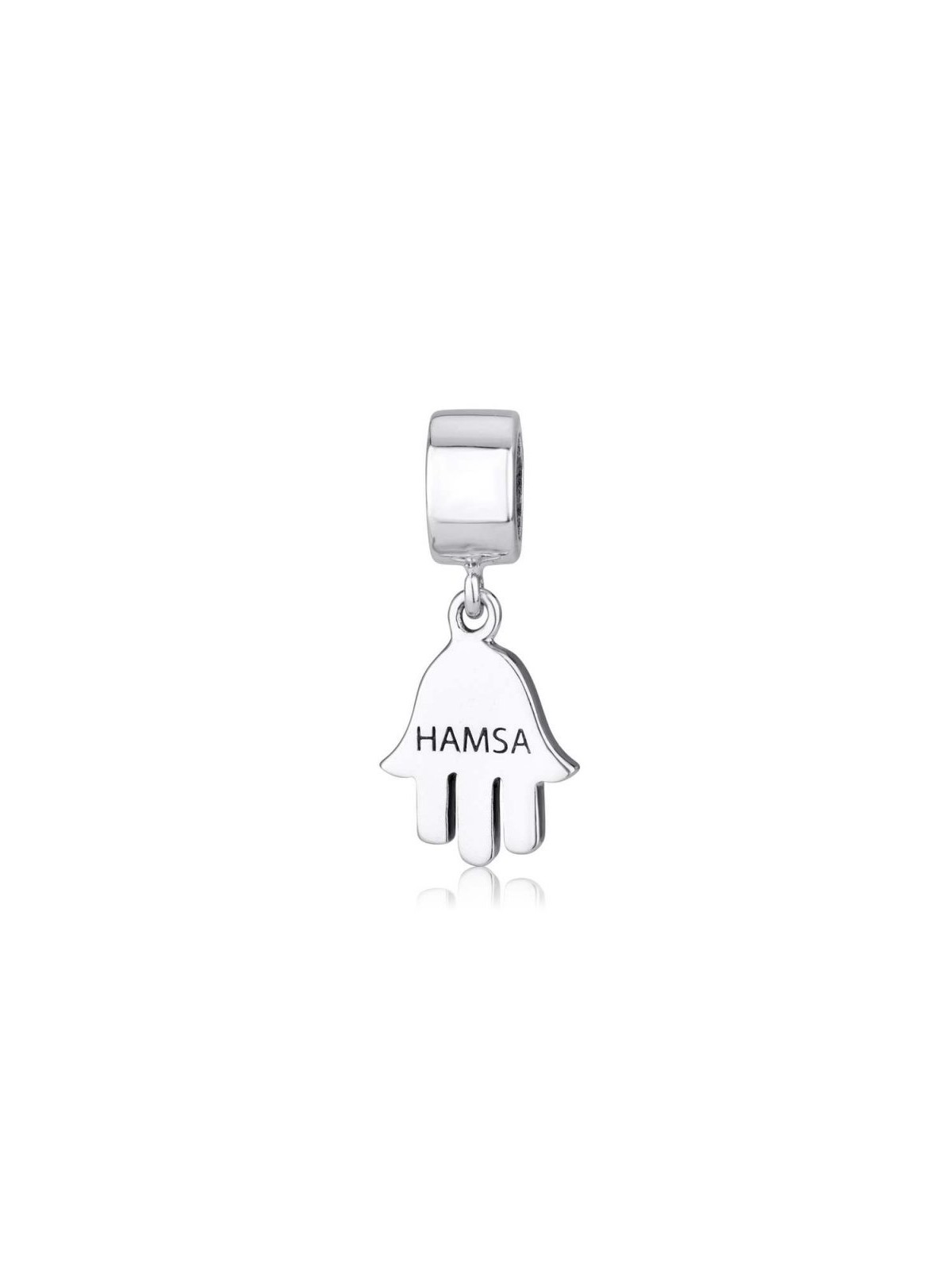 Sterling Silver Hamsa Charm | Judaica Charms