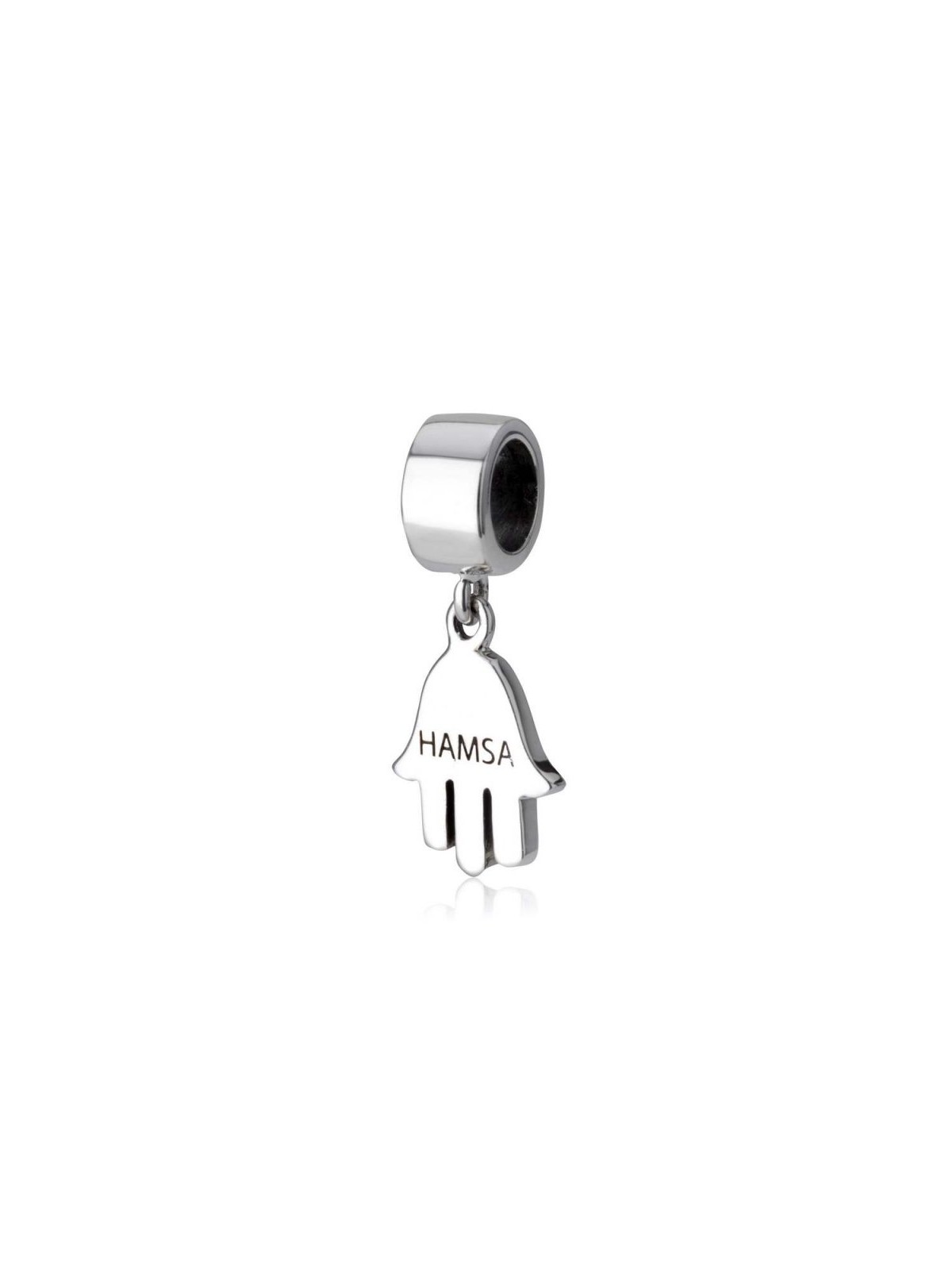 Sterling Silver Hamsa Charm | Judaica Charms