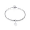 Sterling Silver Hamsa Charm | Judaica Charms