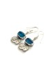 Michal Kirat Roman Glass Drop Earrings with ... | Roman Glass Earrings
