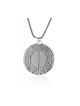Silver Psalms Pendant by Golan Studio | Jewish Pendant
