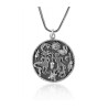 Silver Days of Creation Pendant by Golan Studio | Jewish Pendant