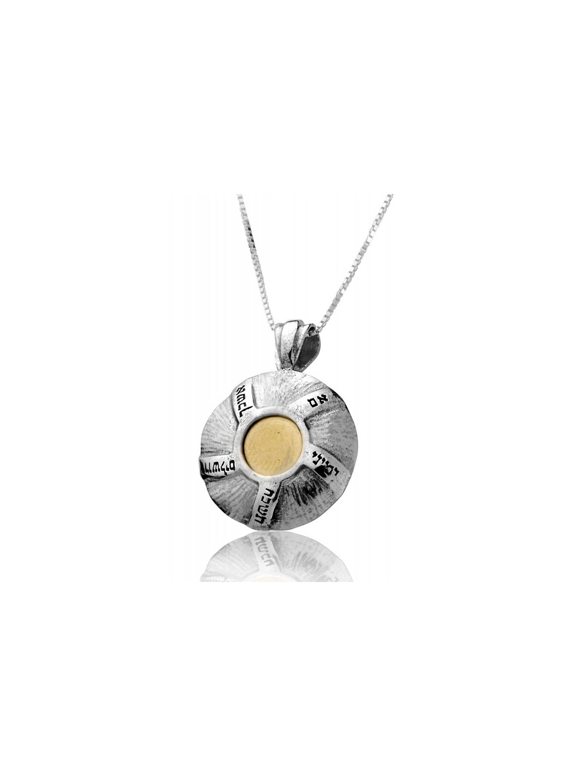 5 Metals Jerusalem Pendant by HaAri Jewelry | Jewish Pendant