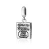 Sterling Silver Bracelet Charm Book of Psalms Sefe... | Judaica Charms