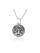 Sterling Silver Pendant Necklace Tree of Life Design | Jewish Pendant