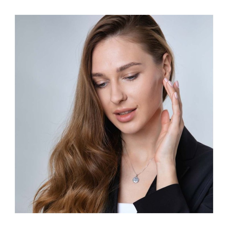 Sterling Silver Pendant Necklace Tree of Life Design | Jewish Pendant