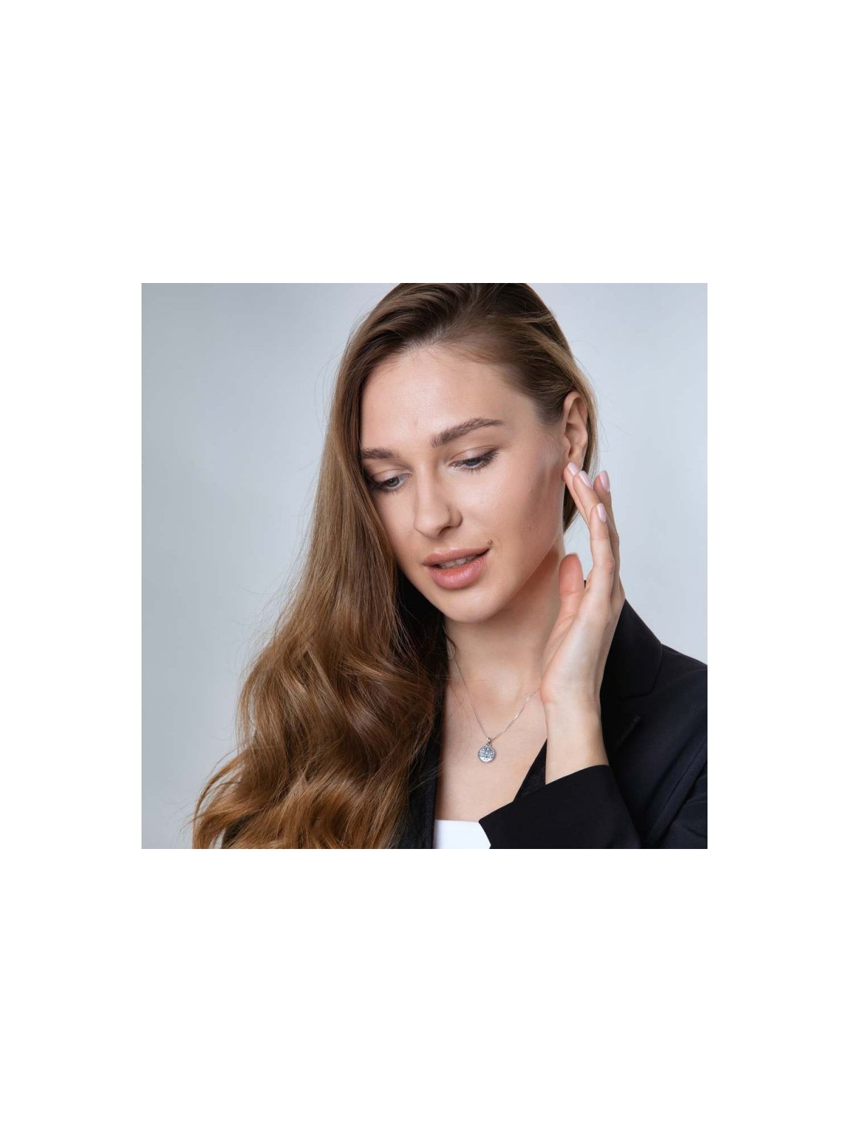 Sterling Silver Pendant Necklace Tree of Life Design | Jewish Pendant