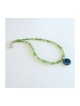 Michal Kirat Green Peridot Beads Necklace w... | Roman Glass Necklaces