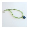 Michal Kirat Green Peridot Beads Necklace w... | Roman Glass Necklaces