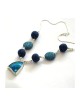 Michal Kirat Assorted Blue Lava Beads Neckl... | Roman Glass Necklaces