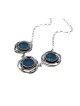 Michal Kirat Three Piece Roman Glass Silver... | Roman Glass Necklaces